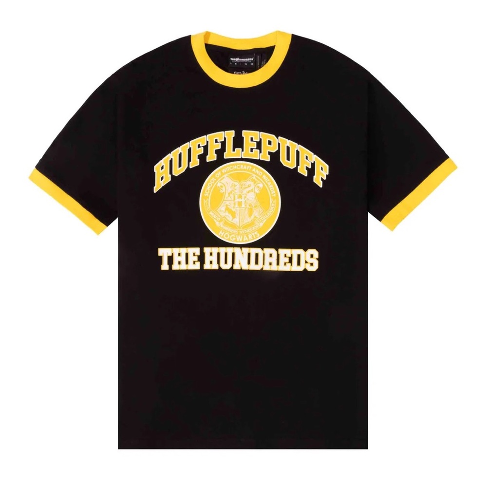 Crest Ringer T-Shirt Hufflepuff